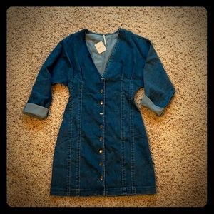 FP Denim Mini Dress